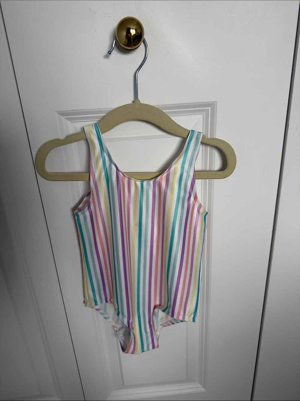 H&M Pastel Rainbow Stripe One-Piece Bodysuit